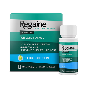 Regaine 2% Minoxidil Topical Solution for Men and Women 60 ml