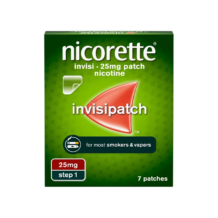 Nicorette InvisiPatch, Step 1, 25mg