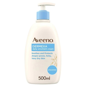 Aveeno, Dermexa Emollient, Cream, 500Ml
