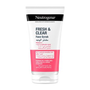 Neutrogena, Fresh & Clear Facial Scrub Pink Grapefruit, 150ml