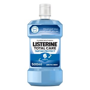 Listerine Mouthwash, Total Care Tartar Protect, 500ml