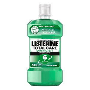 Listerine Mouthwash, Total Care Gum Protect, 500ml
