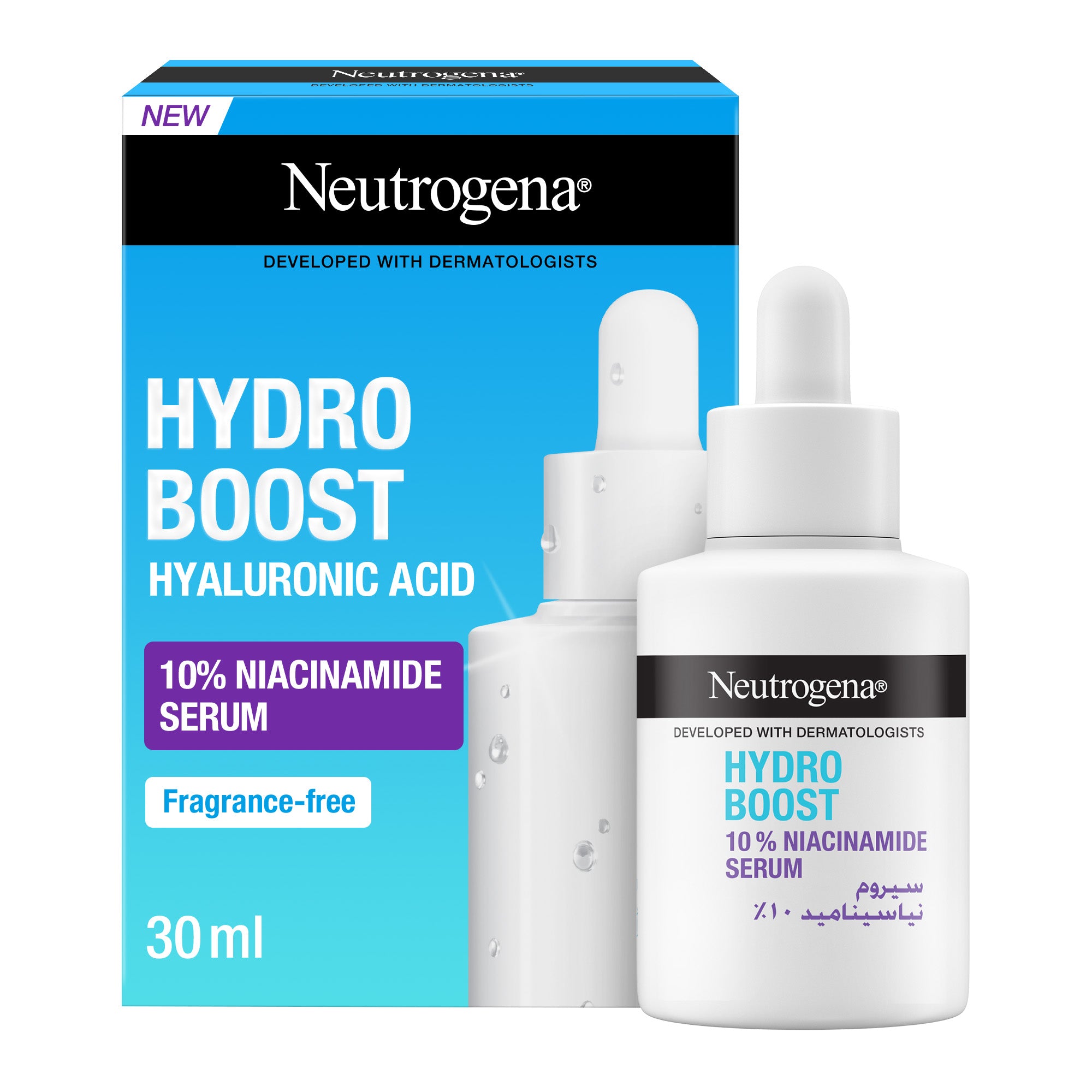 Neutrogena, Hydro Boost, Niacinamide, Serum, 30Ml