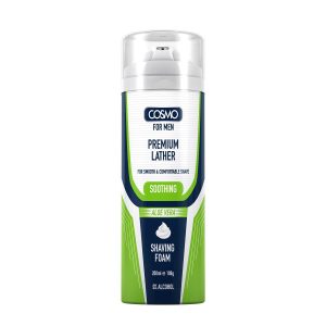 Cosmo Shaving Foam Soothing Aloe Vera 200ml
