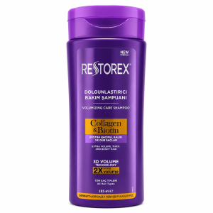 Restorex All Hair Types Collagen & Biotin Shampoo 185ml