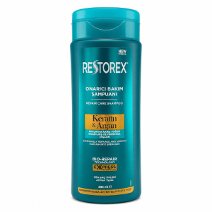 Restorex All Hair Types Keratin & Argan Shampoo 185ml